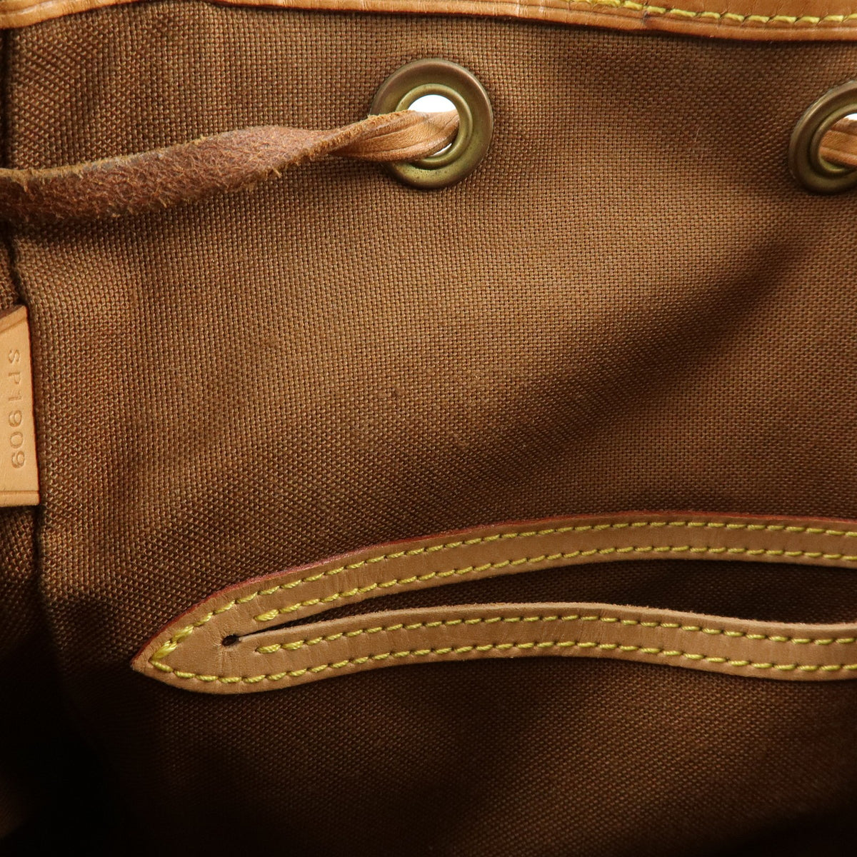 Louis Vuitton Vintage Montsouris Monogram Canvas, Brown, Canvas, Backpack