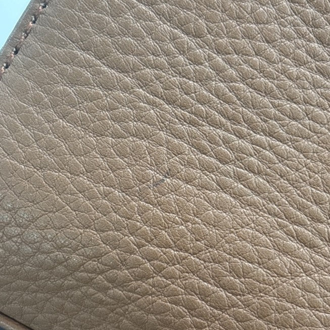 Burberry Vintage Zip Leather, Brown, Leather, Tote Bag