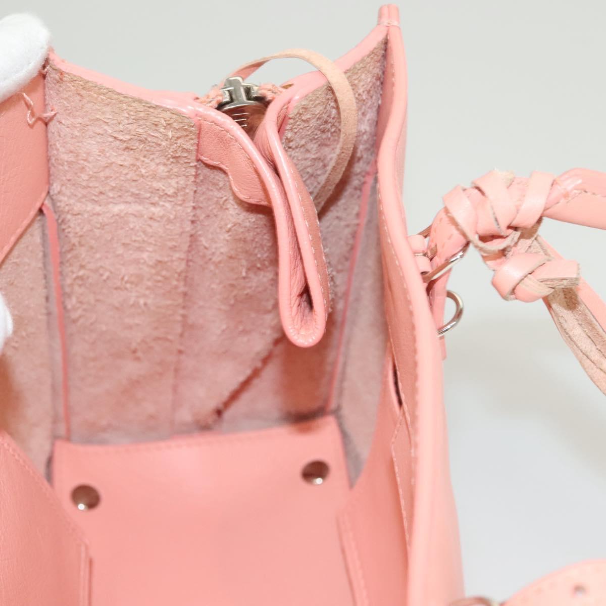 Balenciaga Papier, Pink, Leather, handbag