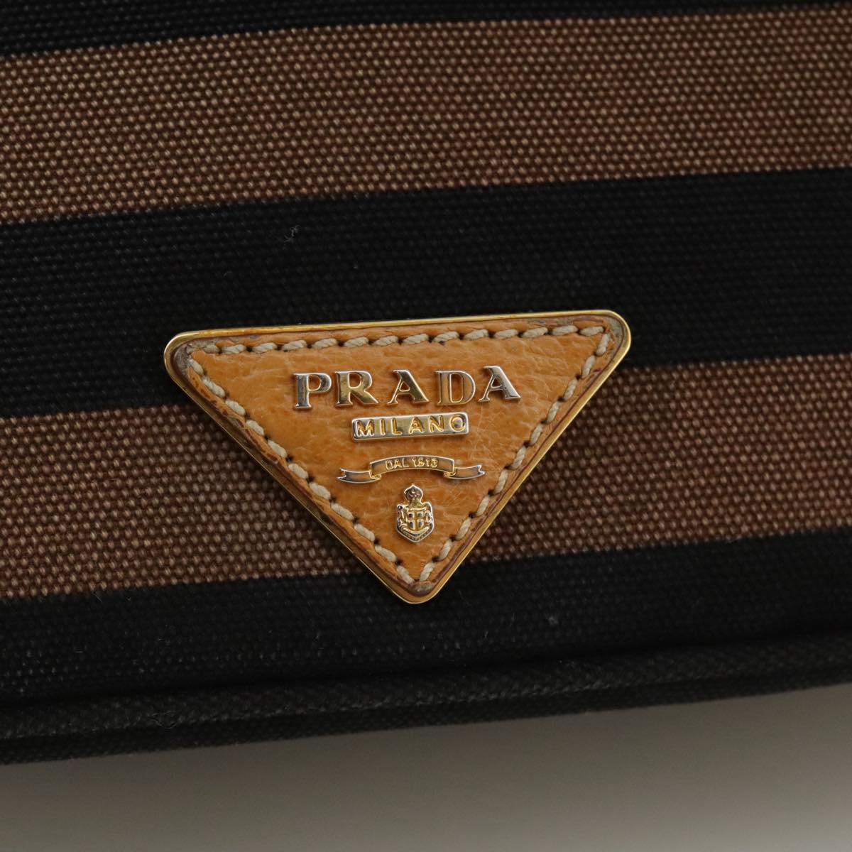 Prada Canapa, Multicolour, Canvas, shoulder