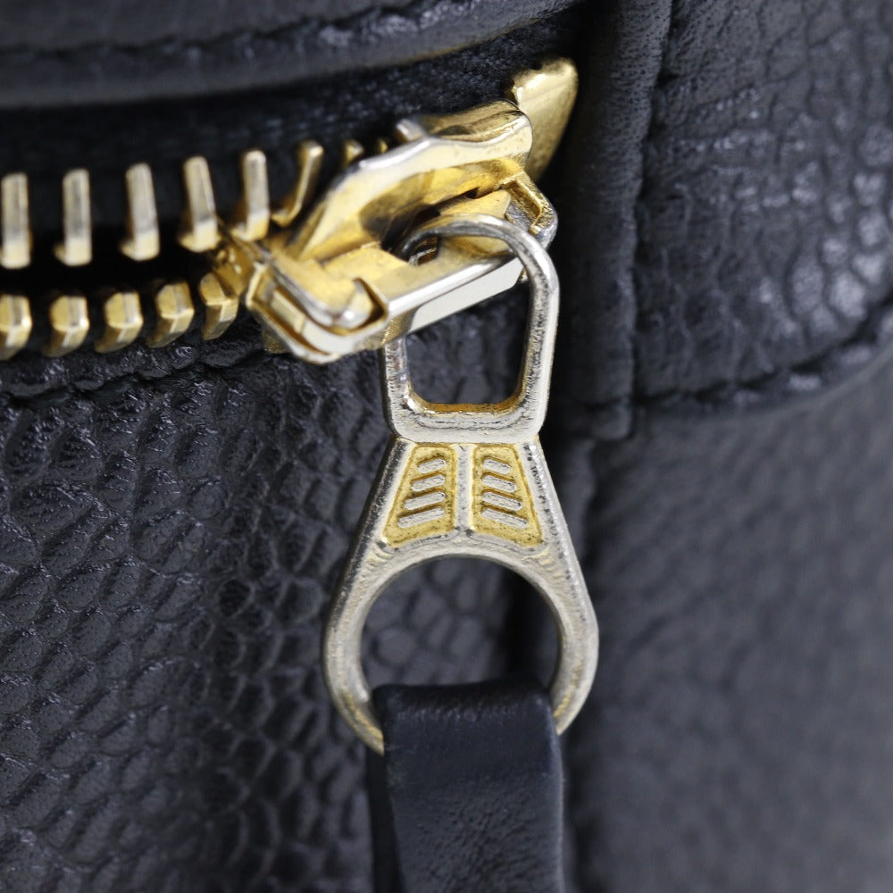 Chanel Vanity, Black, Leather, handbag