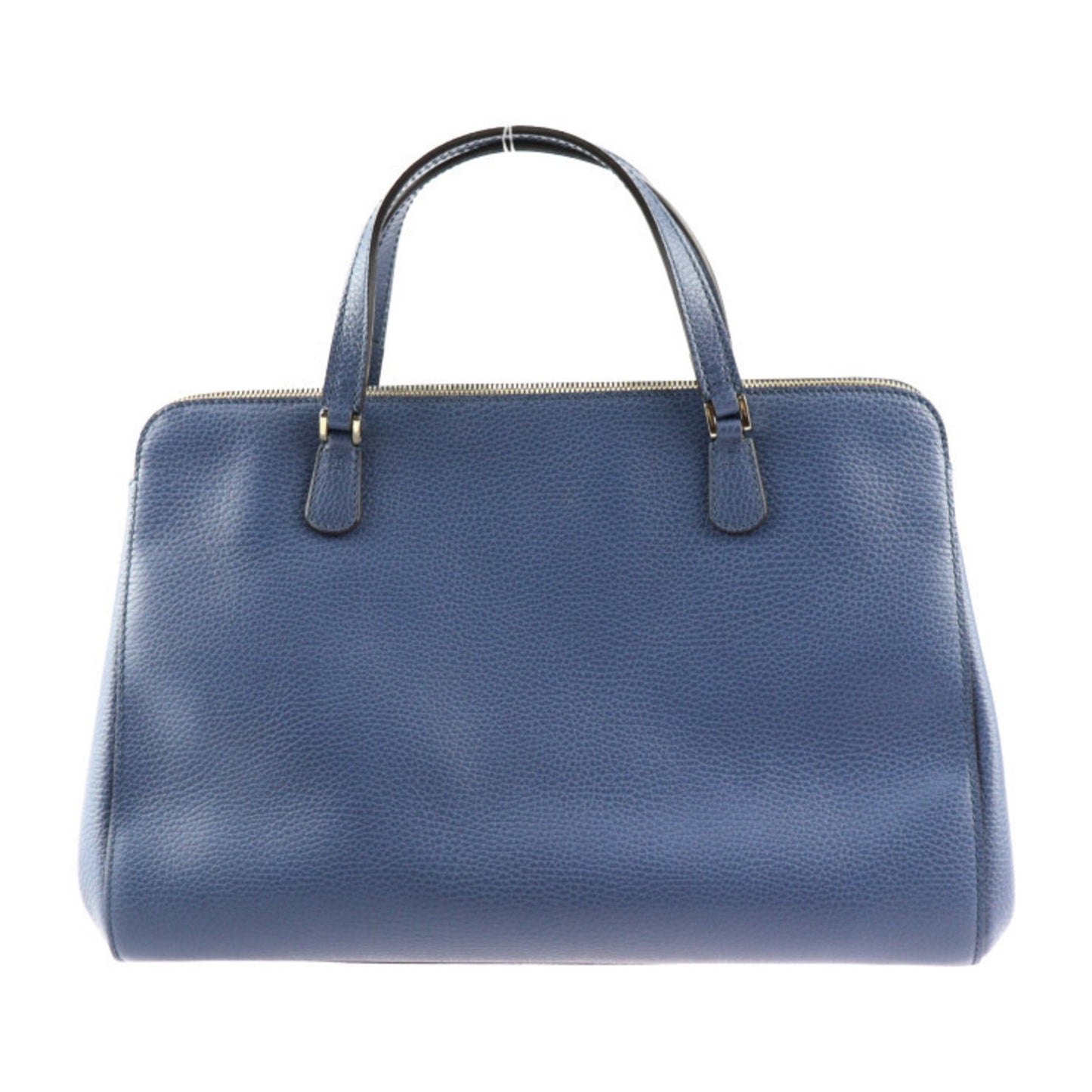 Gucci Interlocking G, Blue, Leather, handbag