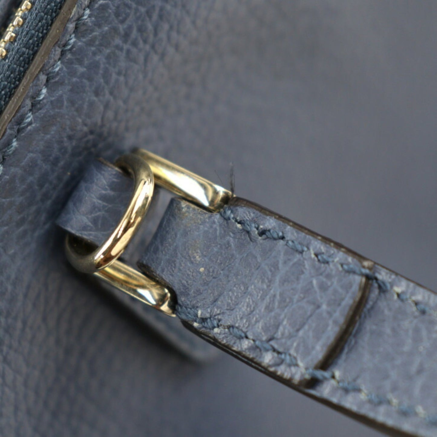 Gucci Interlocking G, Blue, Leather, handbag