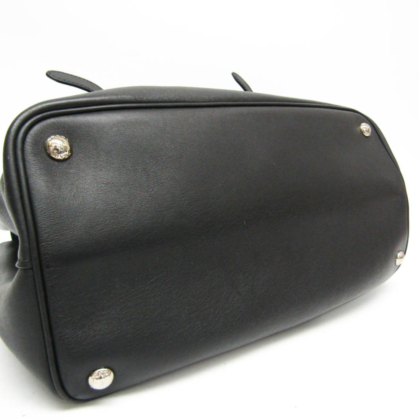 Prada Vitello, Black, Leather, handbag