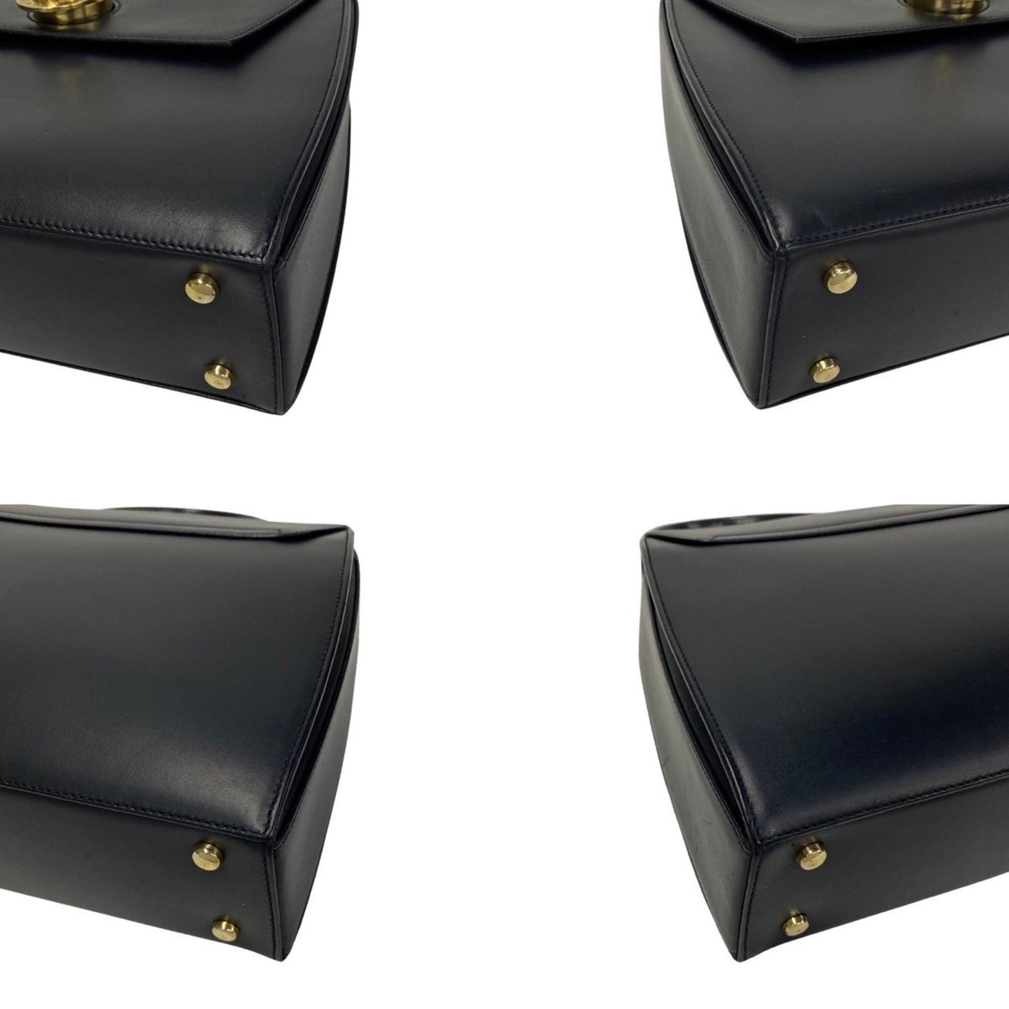 Céline Star Ball, Black, Leather, handbag