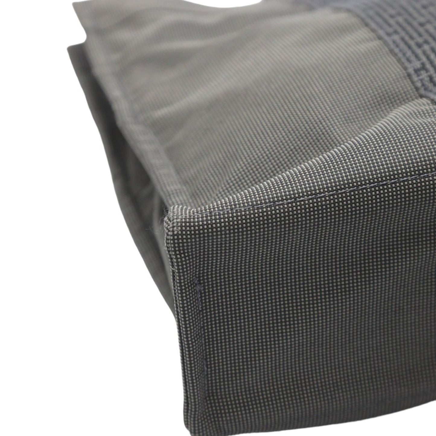 Hermès Herline, Grey, Canvas, tote