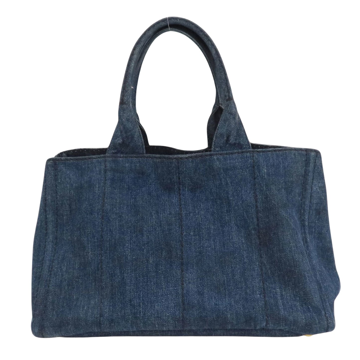 Prada Canapa, Blue, Denim - Jeans, tote