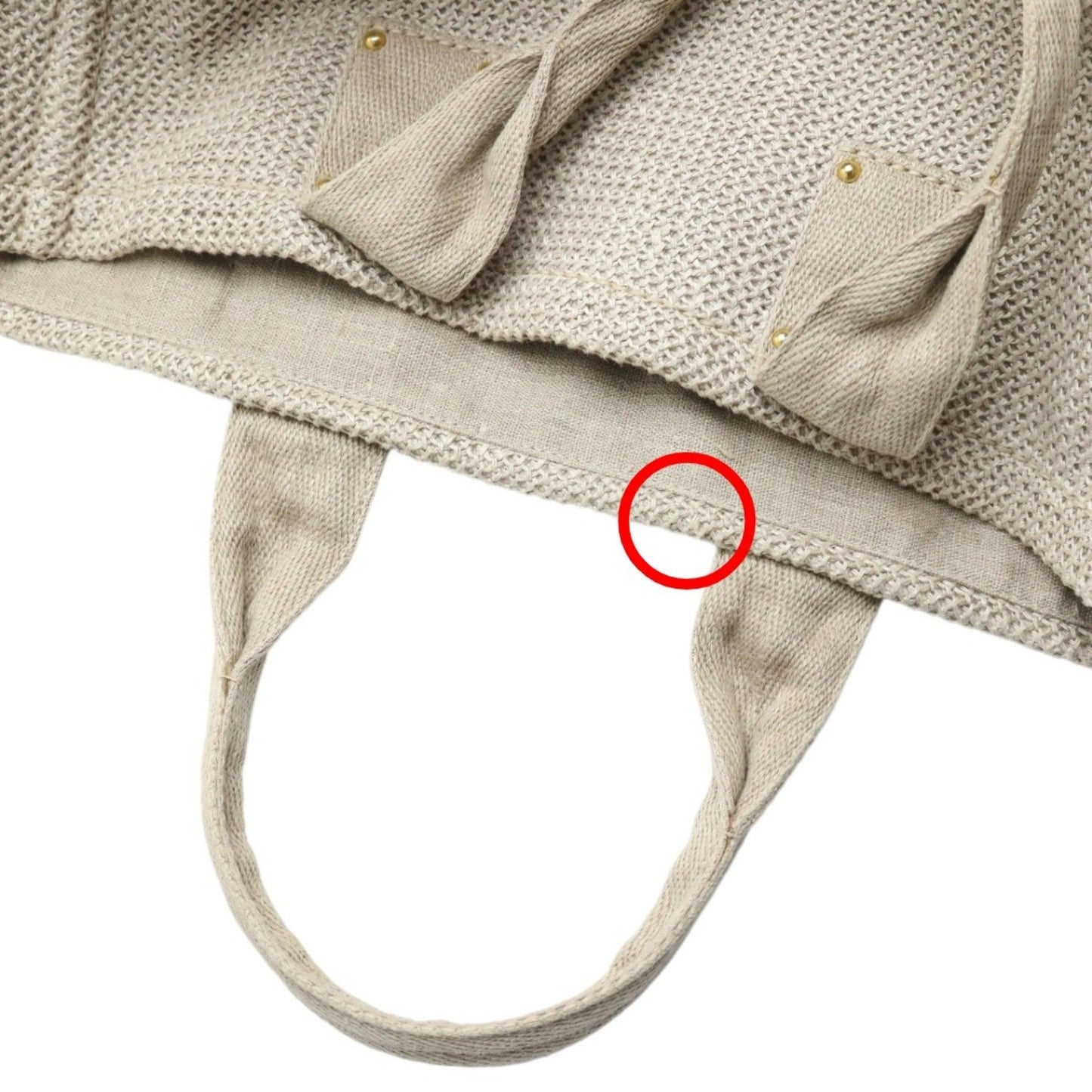 Prada Bauletto, Beige, Canvas, tote