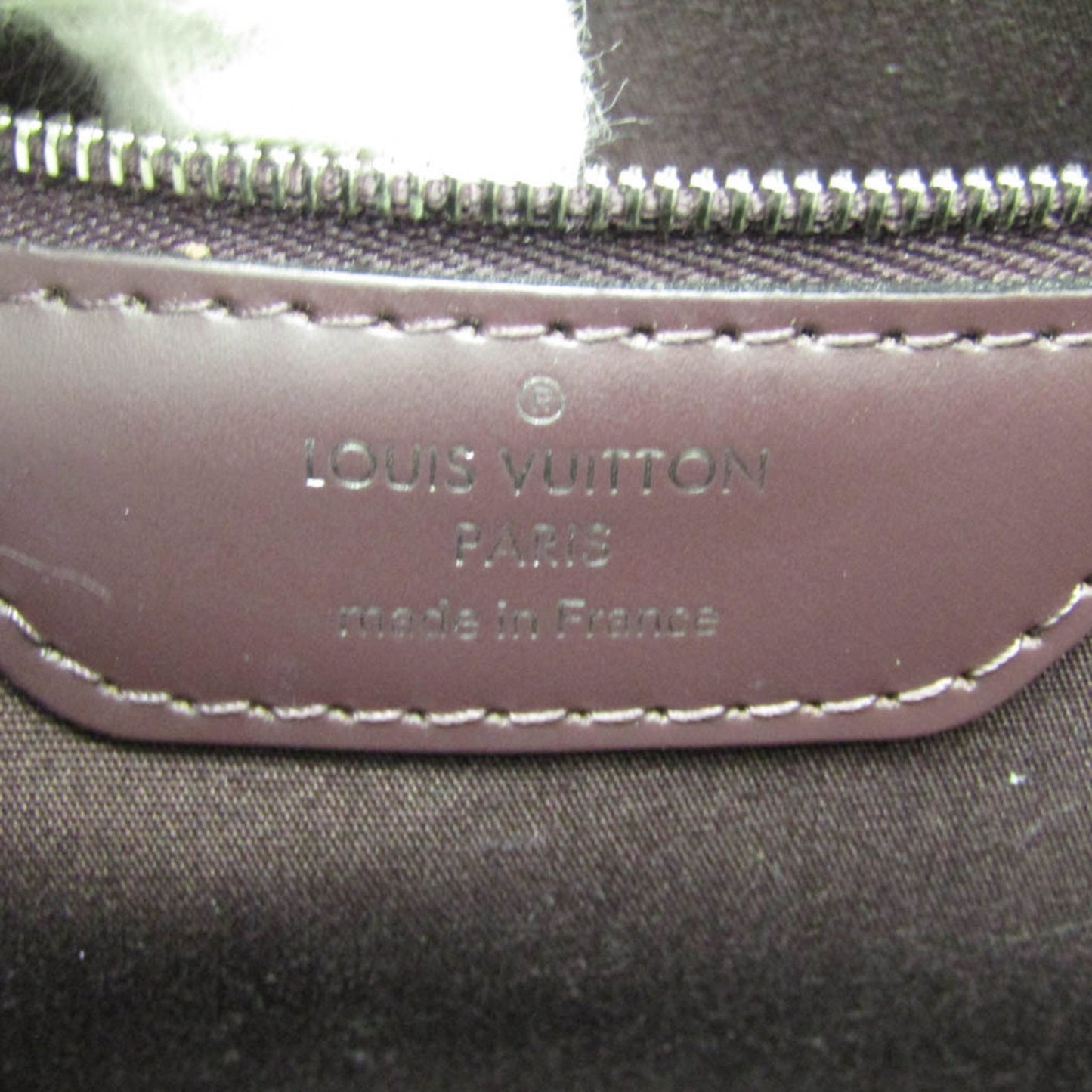 Louis Vuitton Brea, Burgundy, Leather, handbag