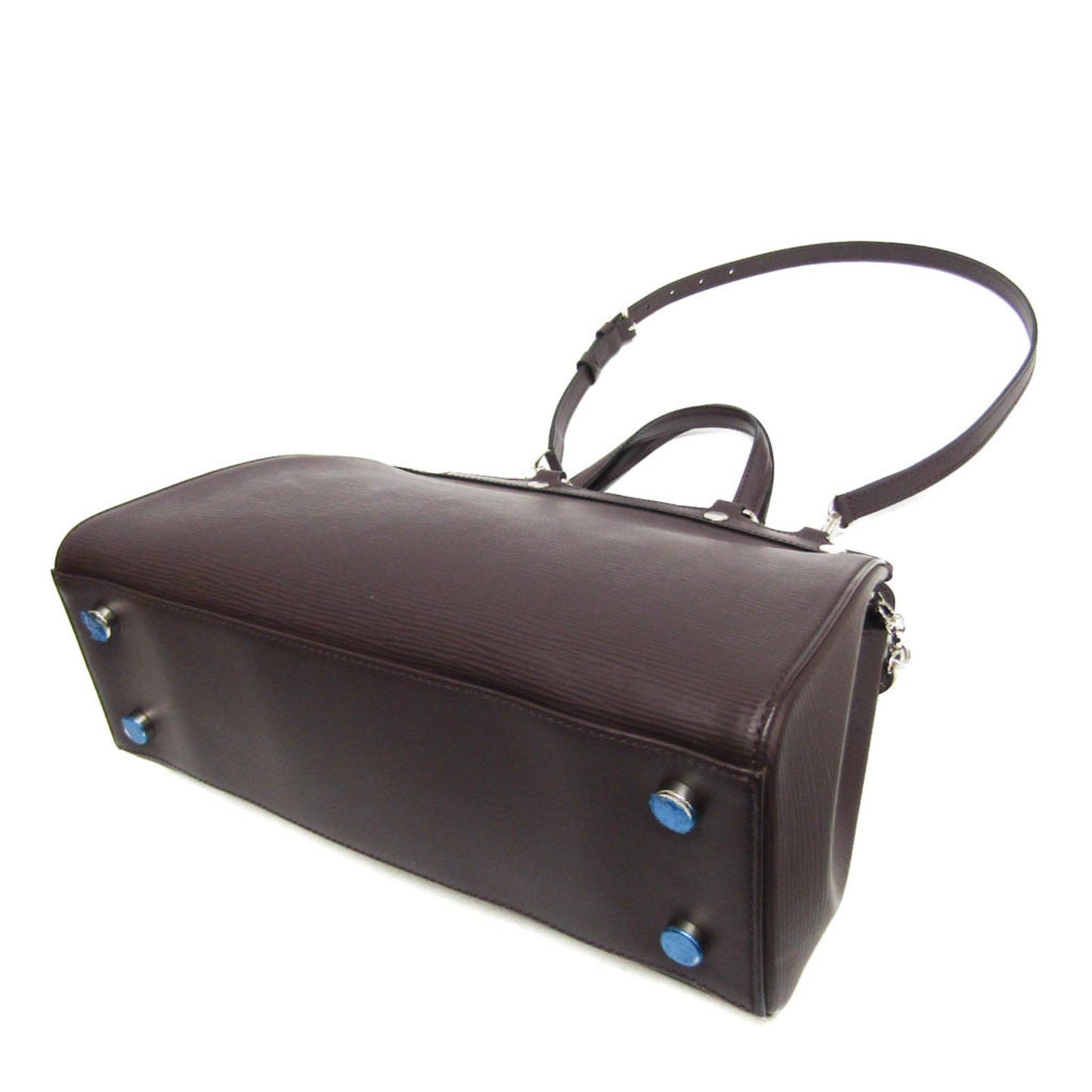 Louis Vuitton Brea, Burgundy, Leather, handbag