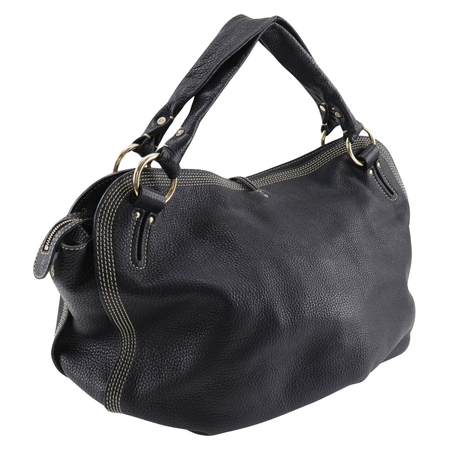 Céline Bittersweet, Black, Leather, tote