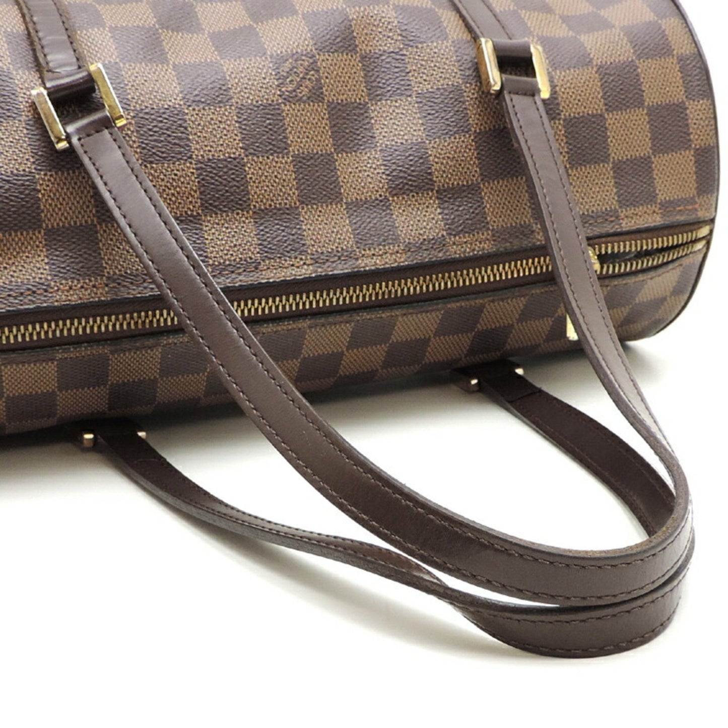 Louis Vuitton Papillon 30, Brown, Canvas, shoulder