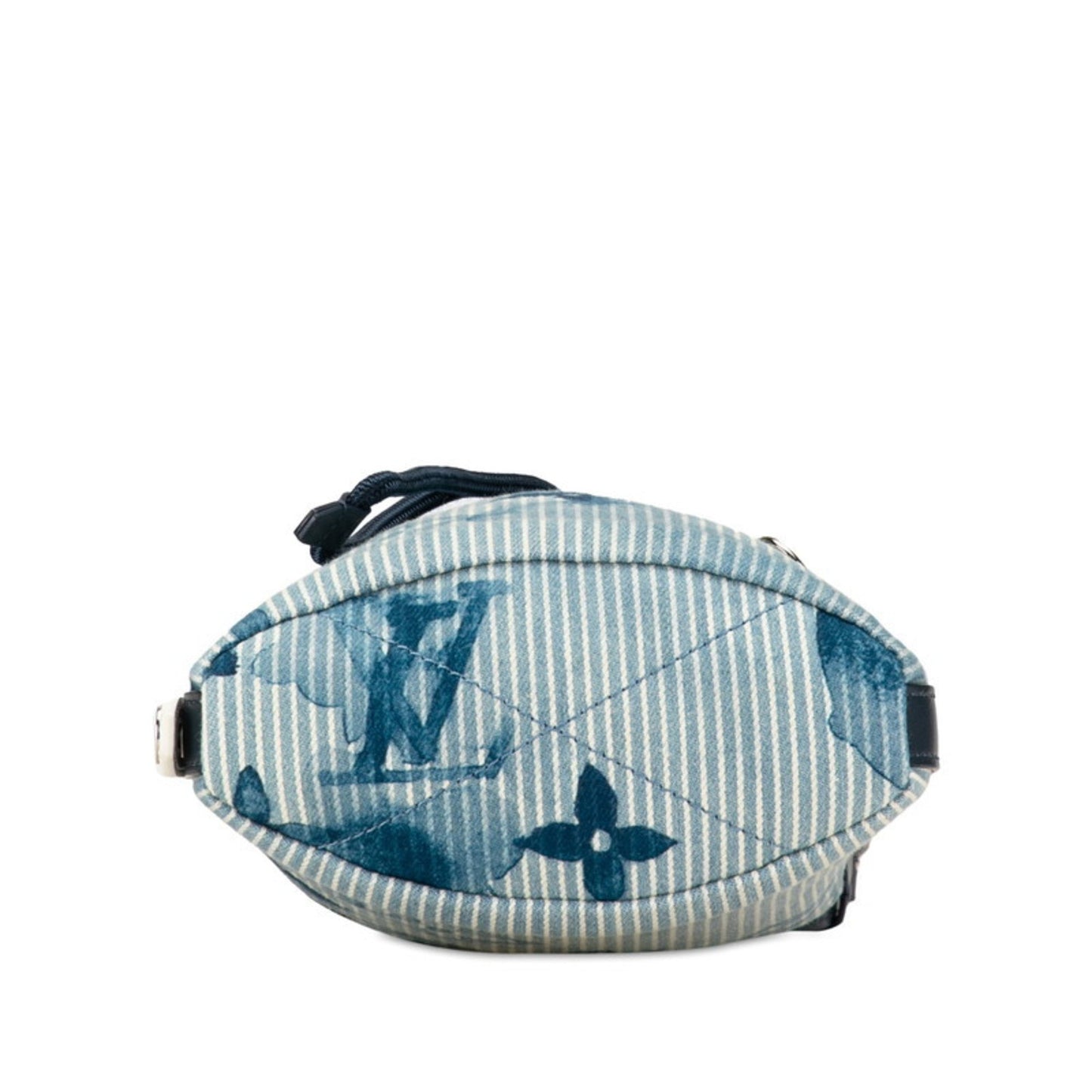 Louis Vuitton Marin, Blue, Canvas, shoulder