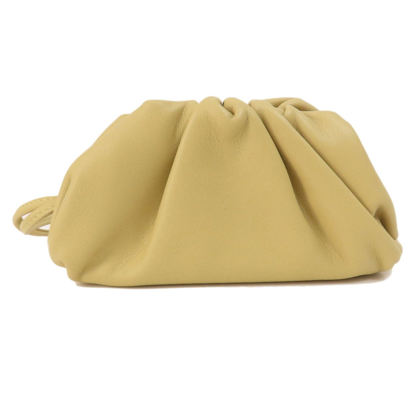 Bottega Veneta Mini pouch, Beige, Leather, clutch