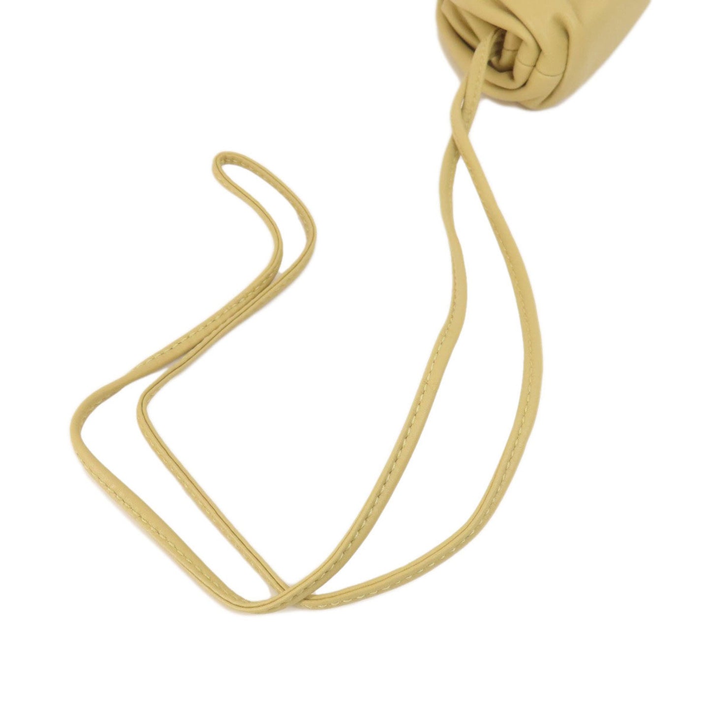 Bottega Veneta Mini pouch, Beige, Leather, clutch