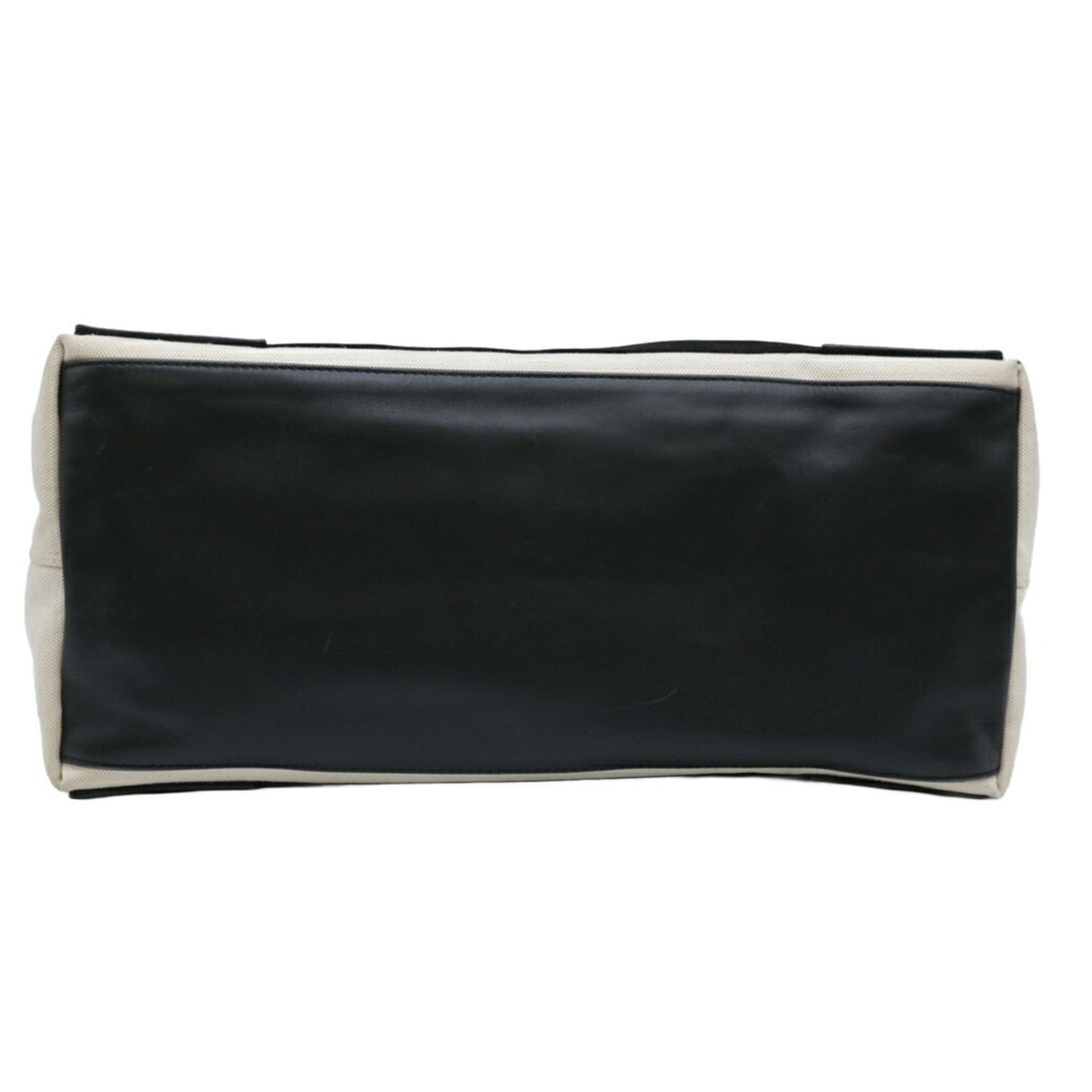 Balenciaga Navy Cabas, White, Canvas, tote