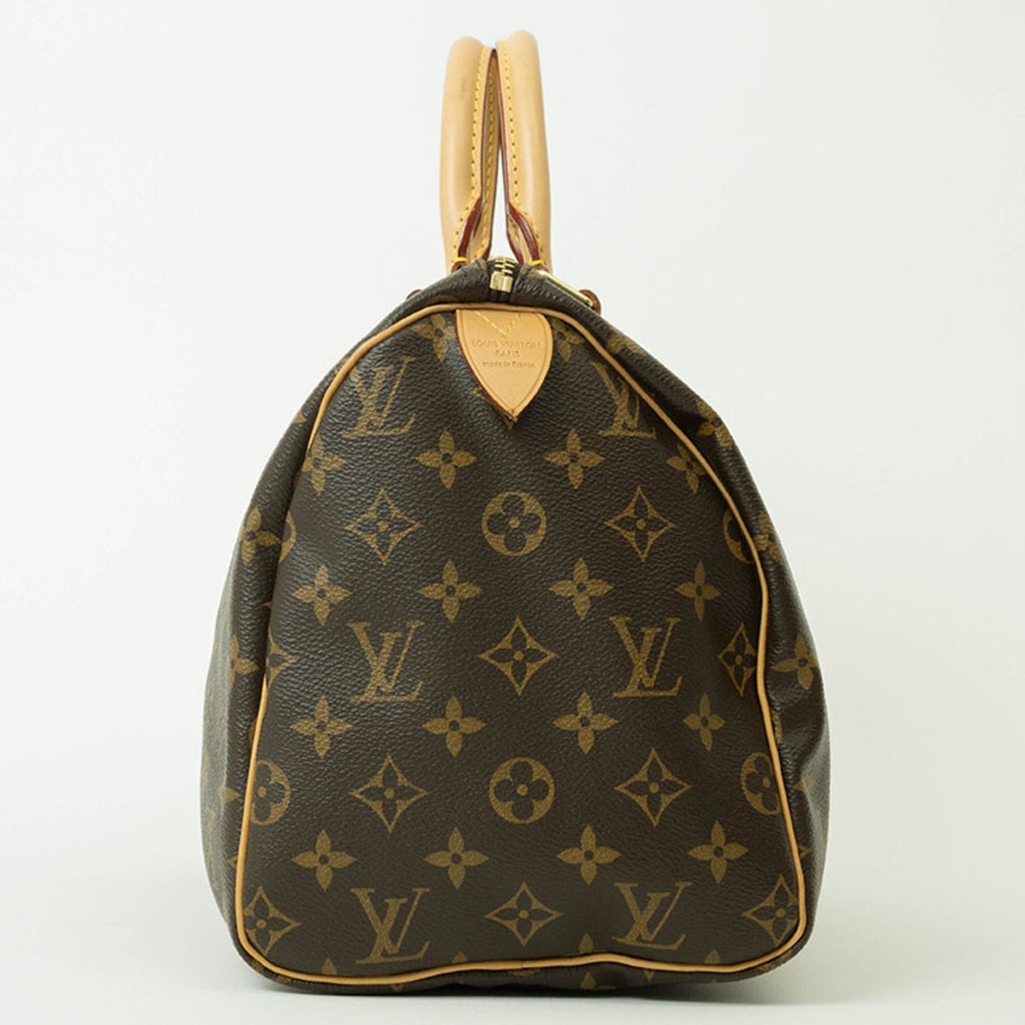 Louis Vuitton Speedy 30, Brown, Canvas, handbag