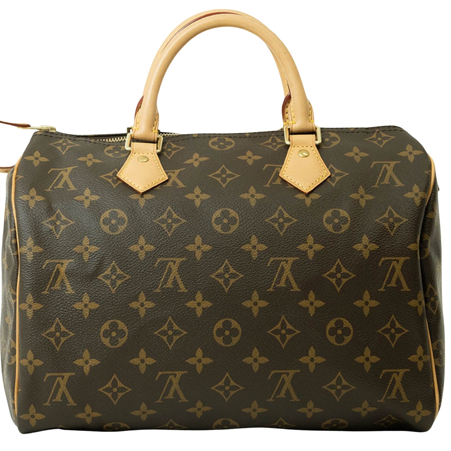Louis Vuitton Speedy 30, Brown, Canvas, handbag