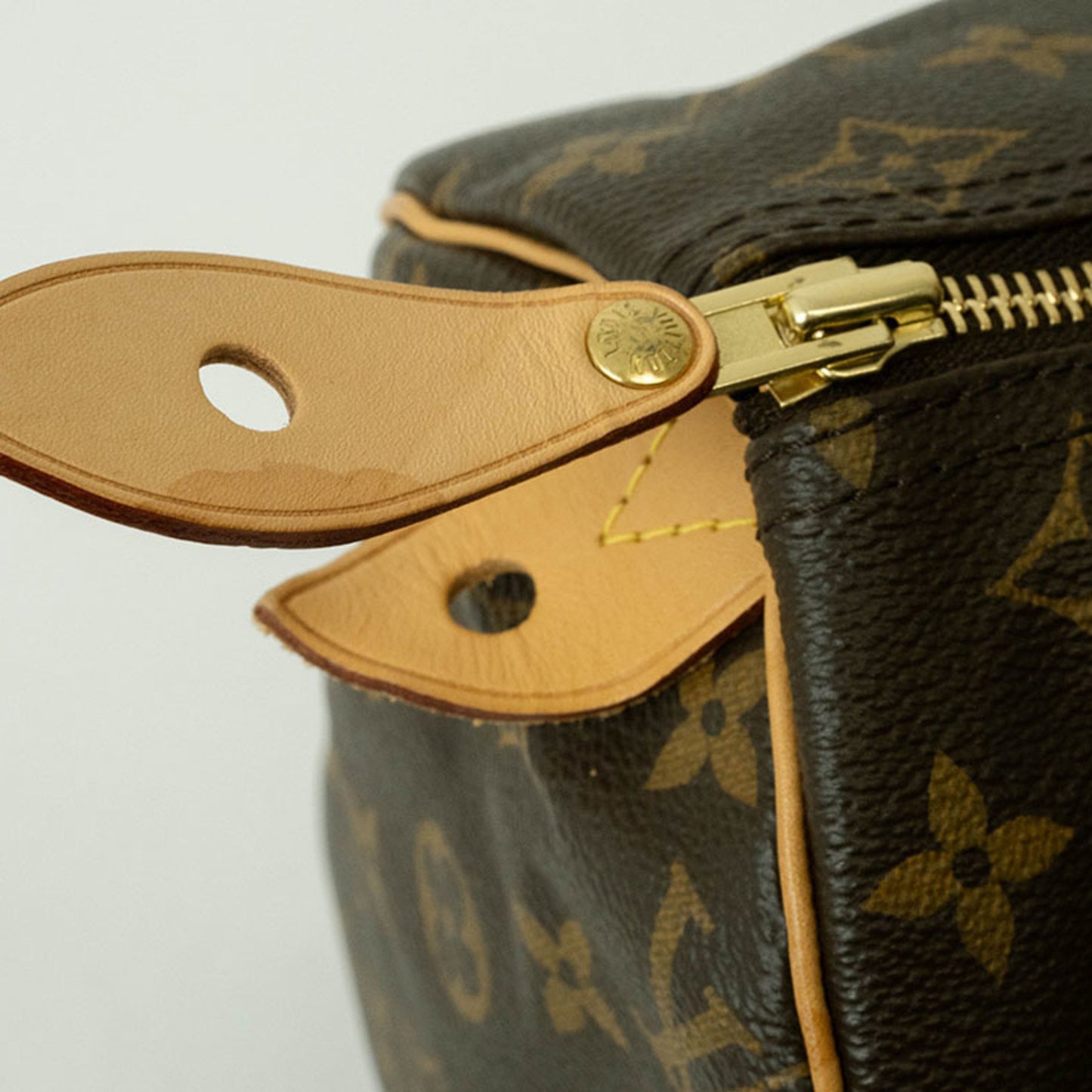 Louis Vuitton Speedy 30, Brown, Canvas, handbag