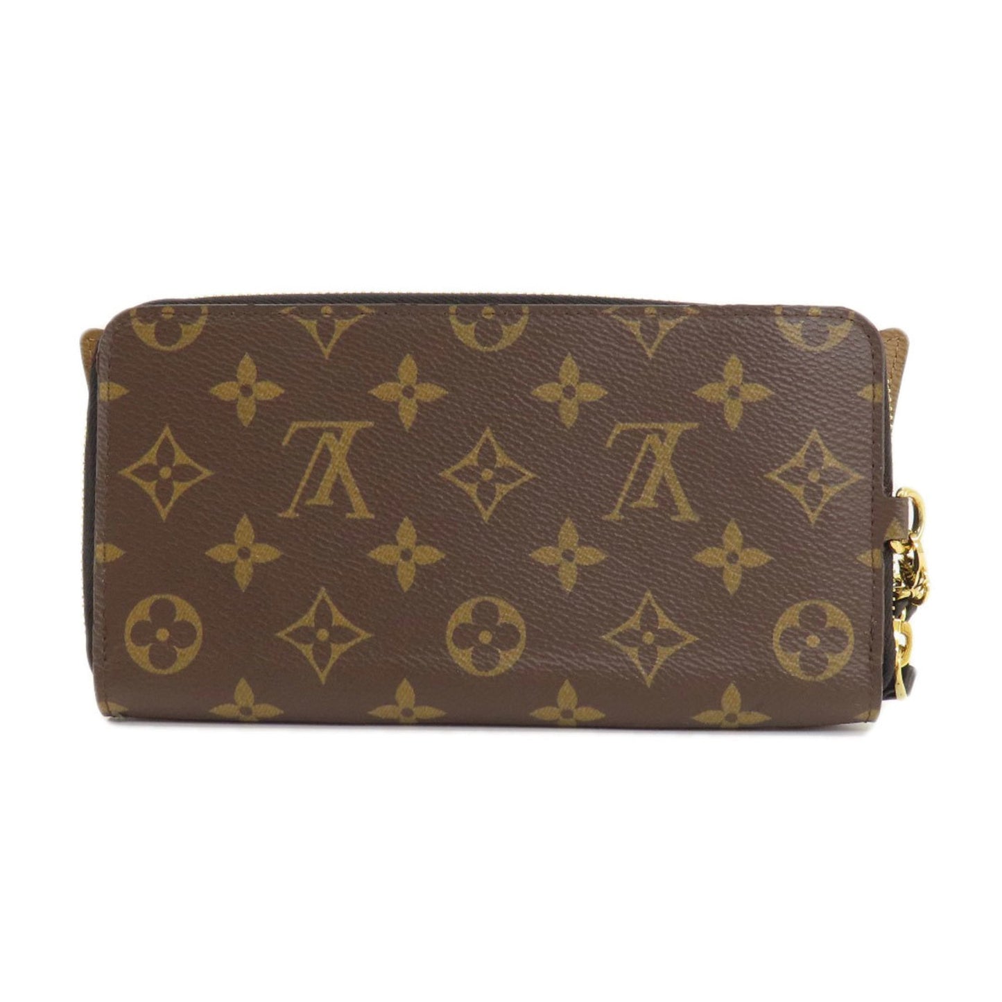 Louis Vuitton Reverse, Brown, Canvas, wallet