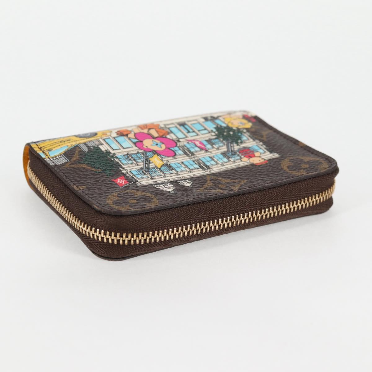 Louis Vuitton Vivienne, Brown, Canvas, wallet