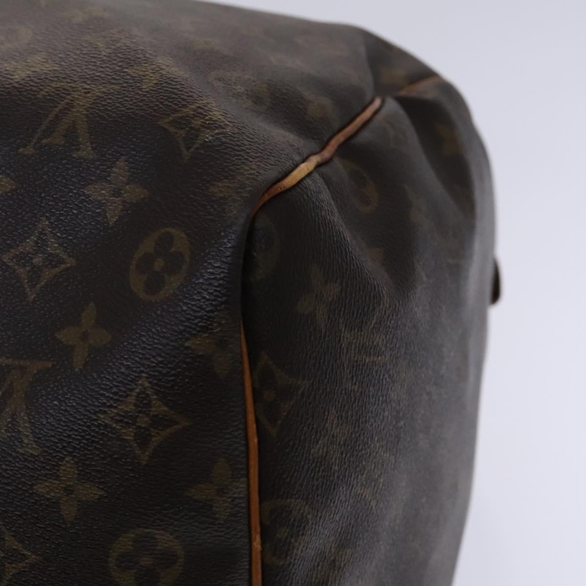 Louis Vuitton Keepall 60, Brown, Canvas, travel