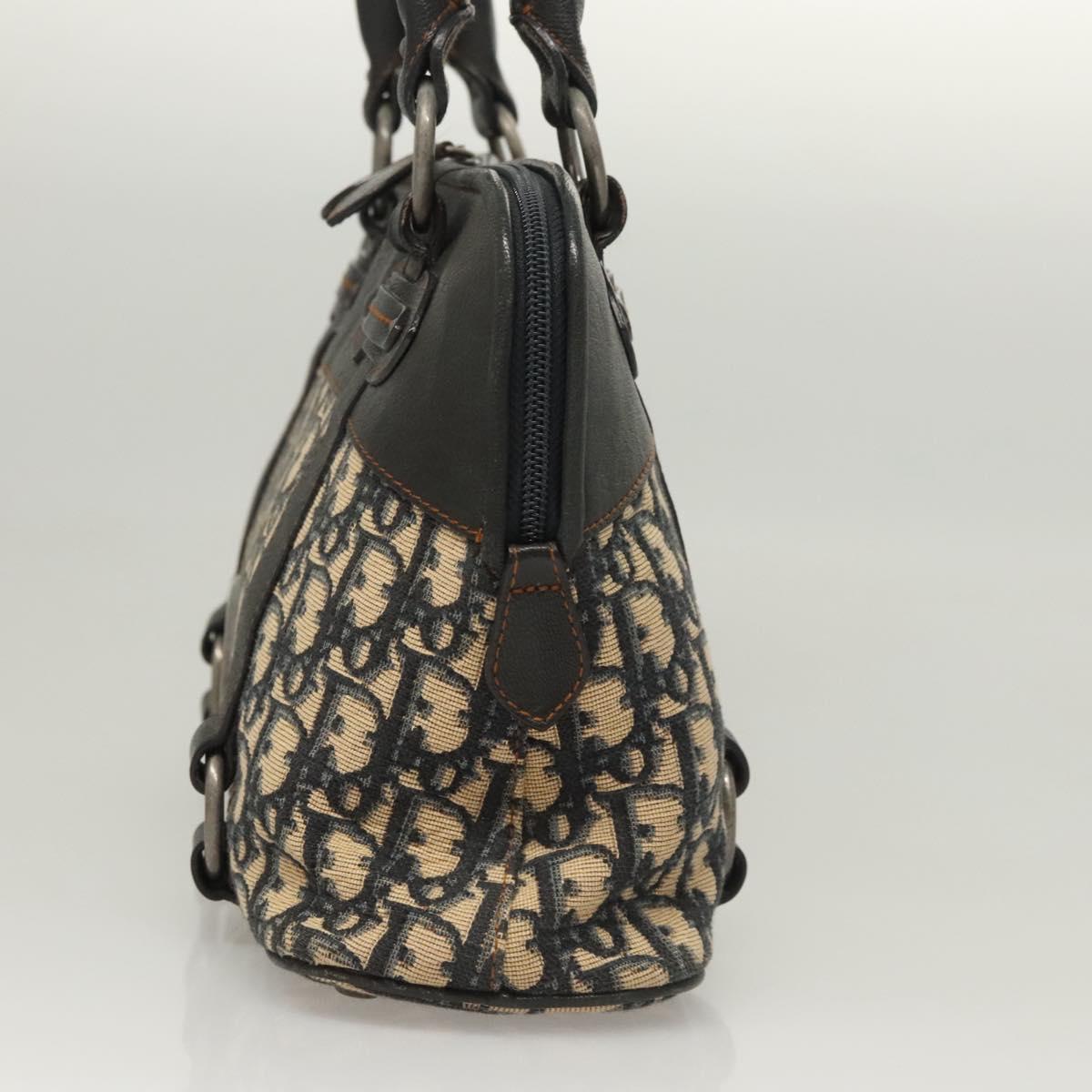 Dior CD, Navy, Canvas, handbag
