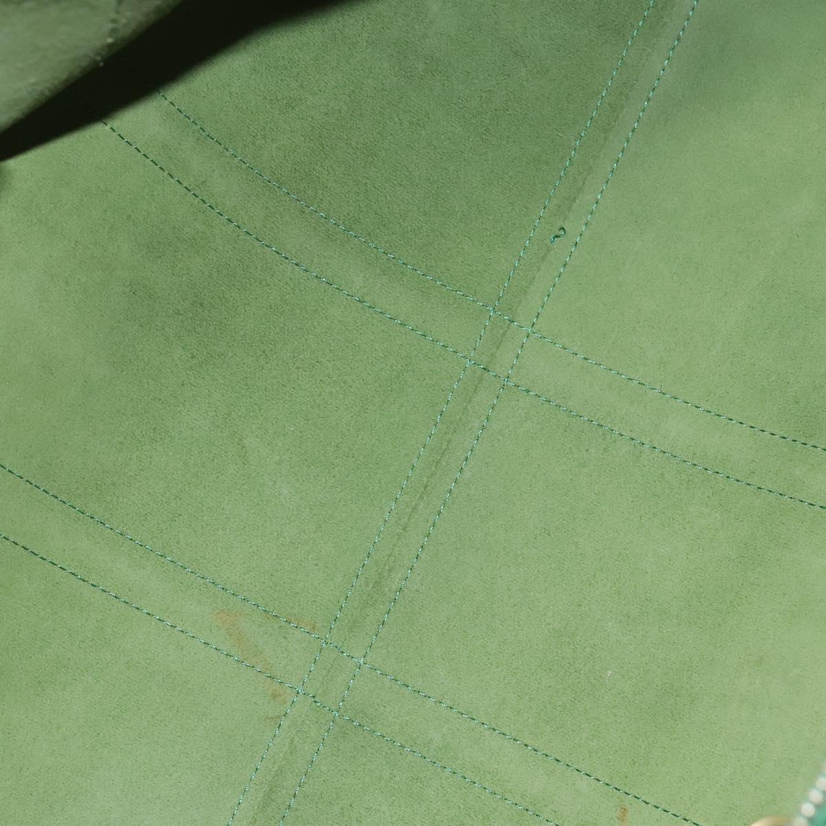 Louis Vuitton Keepall 50, Green, Leather, travel
