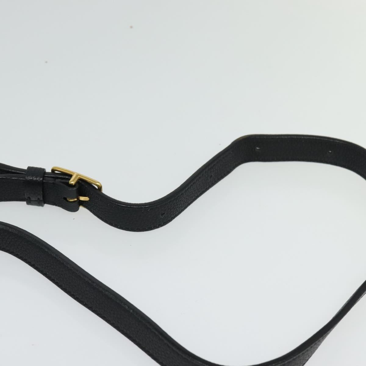 Céline, Black, Leather, shoulder