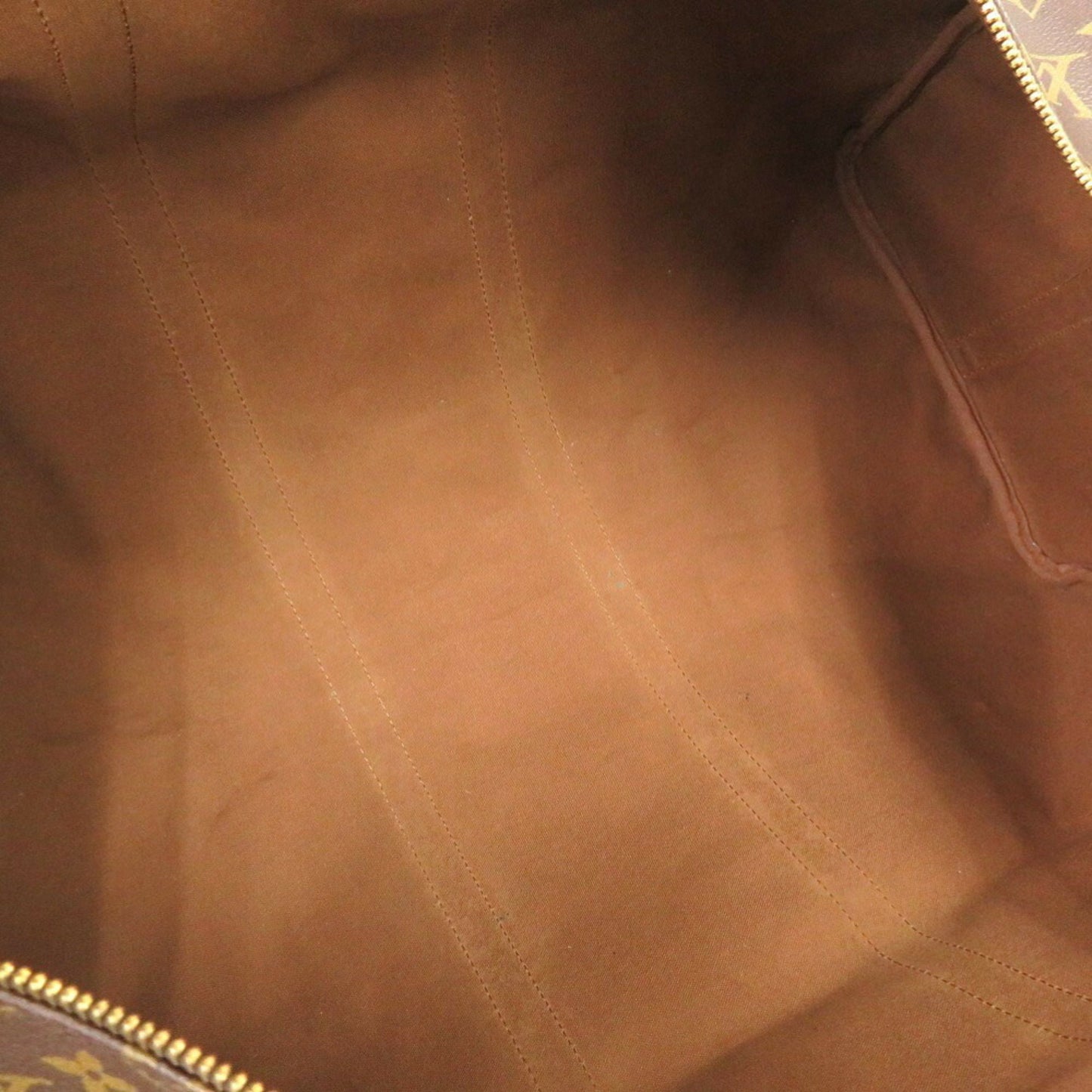 Louis Vuitton Keepall Bandouliere 55, Brown, Canvas, travel