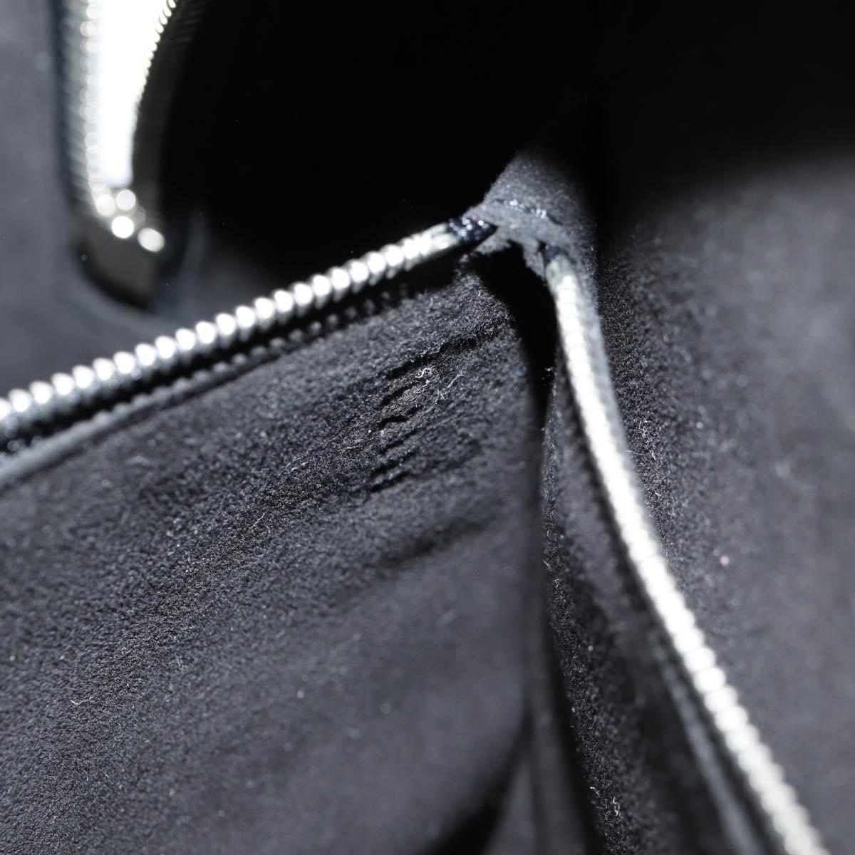 Louis Vuitton Pont Neuf, Black, Leather, handbag