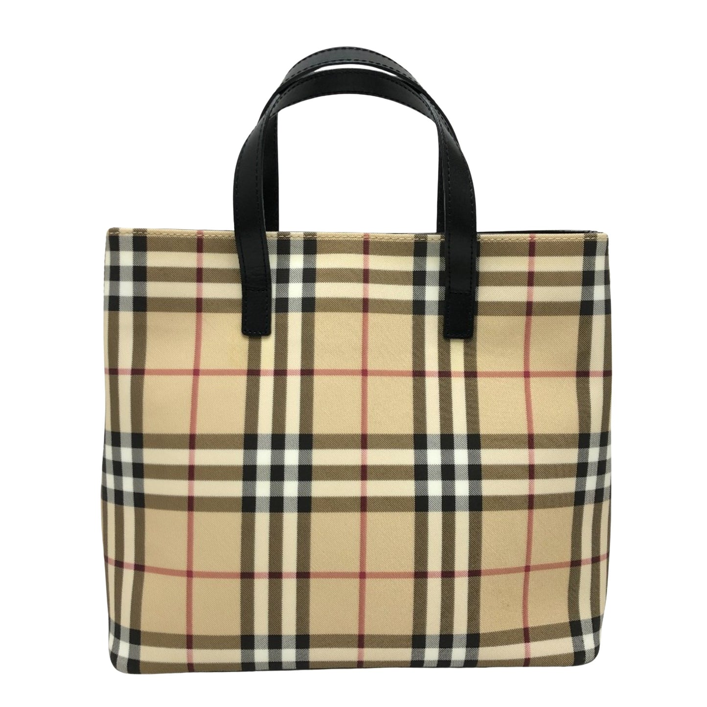 Burberry Nova Check, Beige, Canvas, handbag