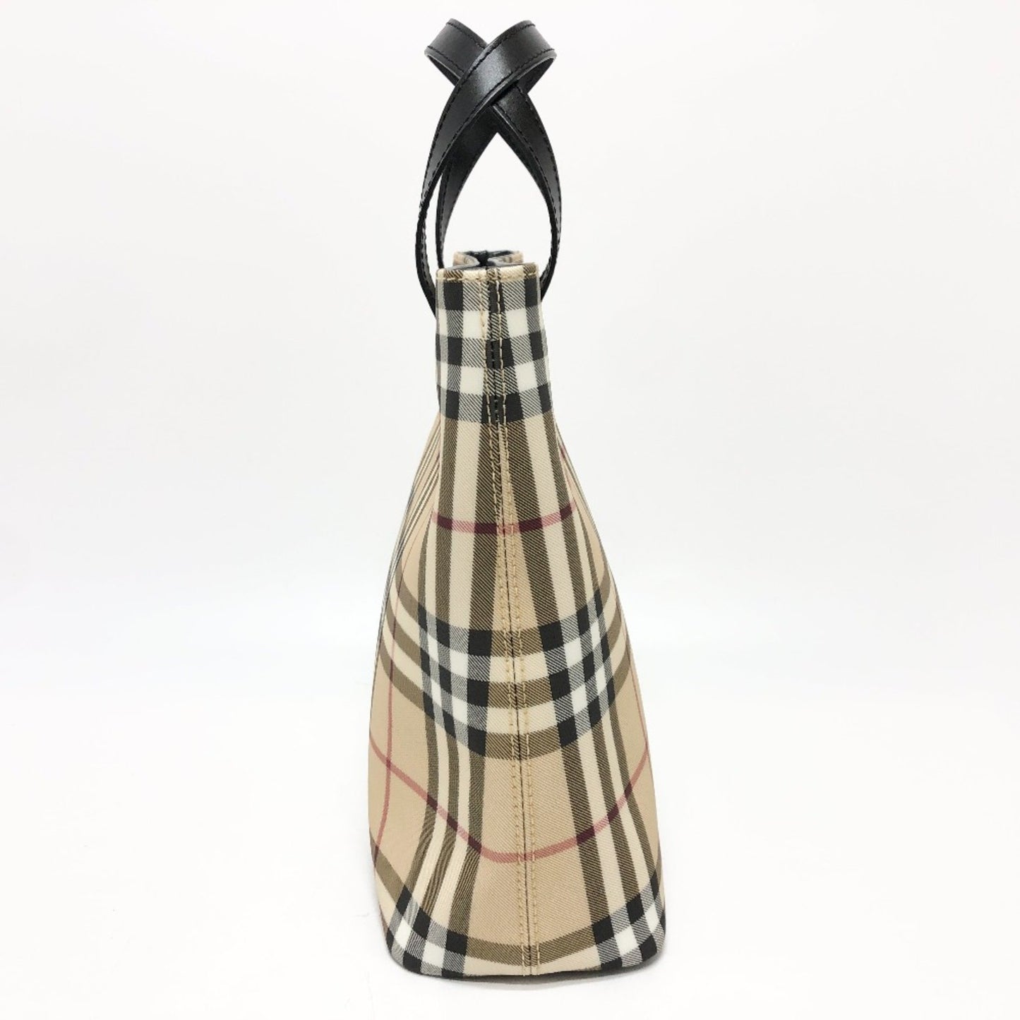Burberry Nova Check, Beige, Canvas, handbag