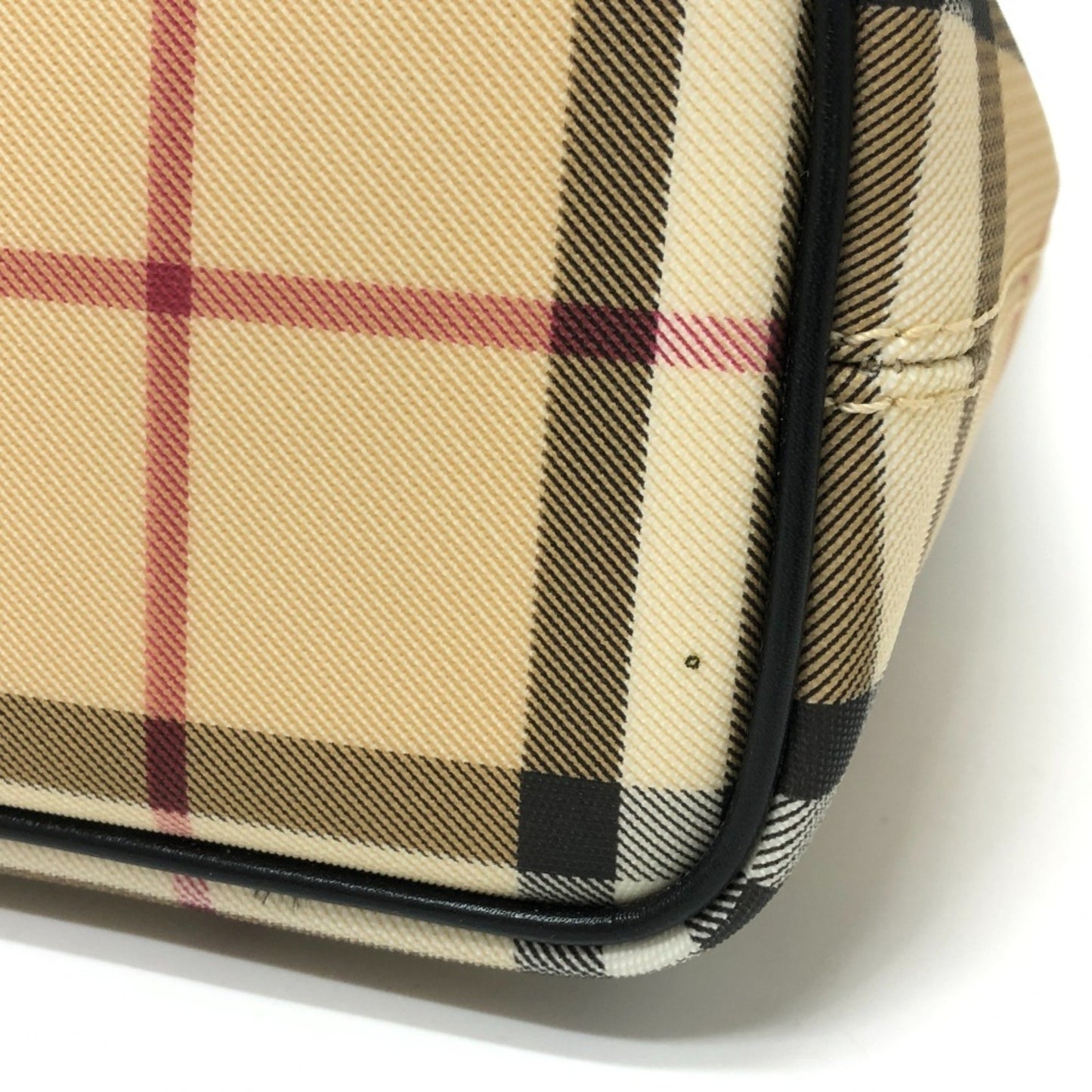 Burberry Nova Check, Beige, Canvas, handbag