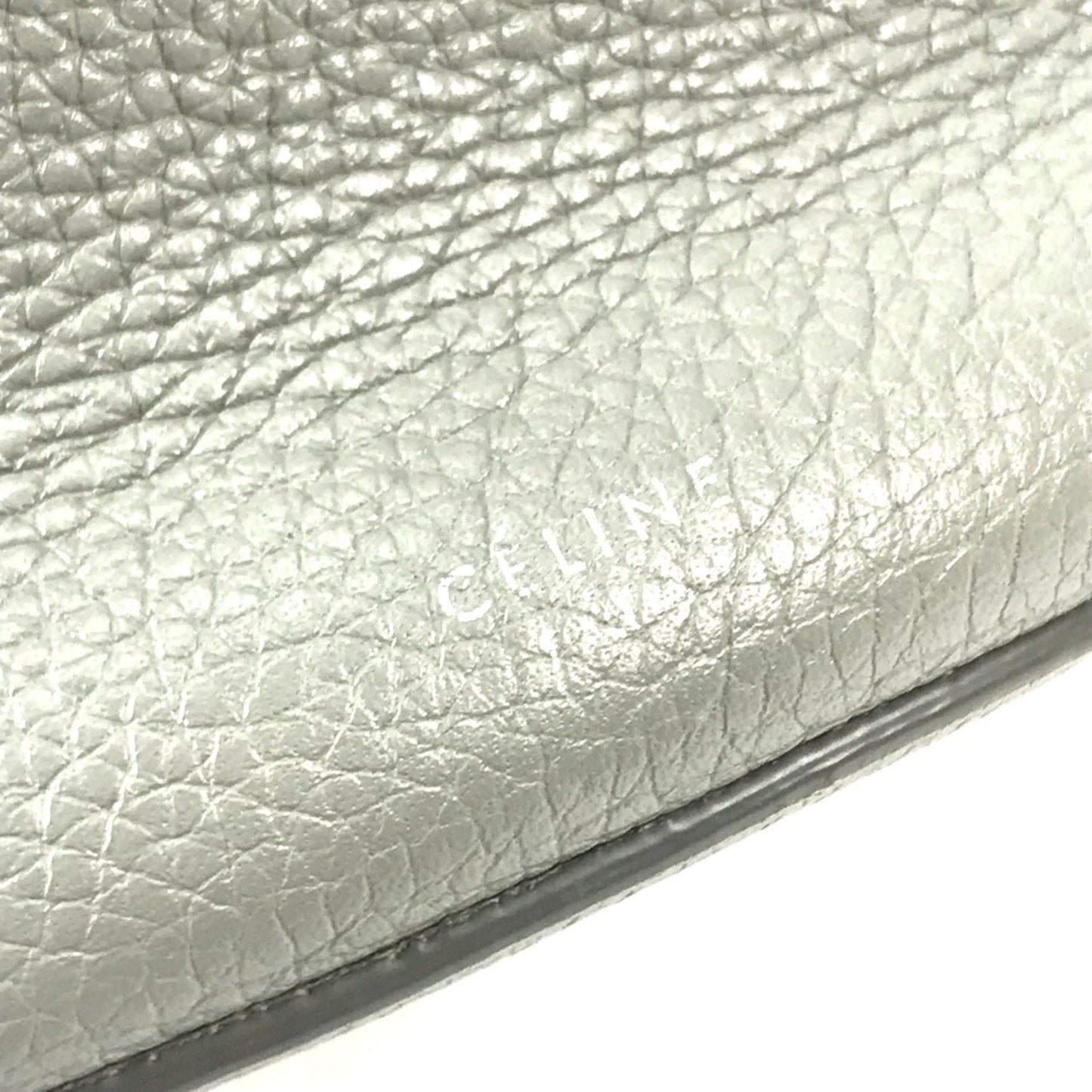Céline Big bag, Grey, Leather, tote