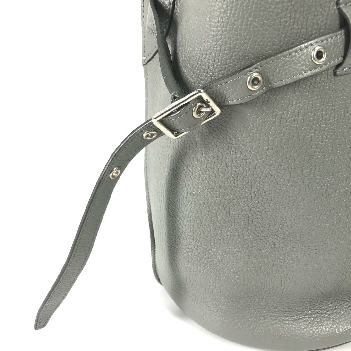 Céline Big bag, Grey, Leather, tote