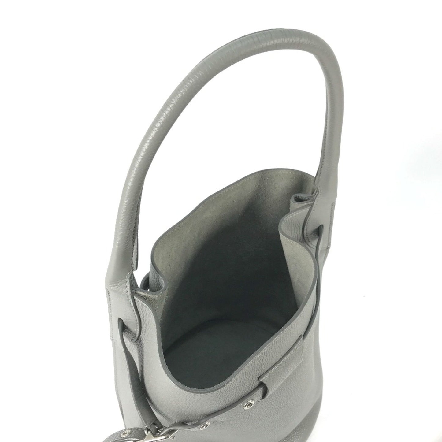 Céline Big bag, Grey, Leather, tote