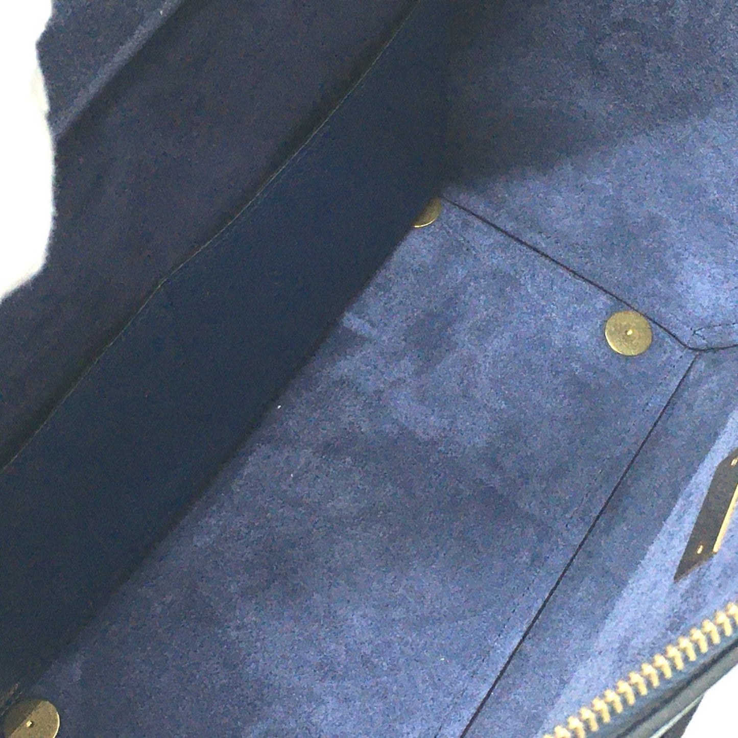 Céline Belt, Navy, Leather, handbag