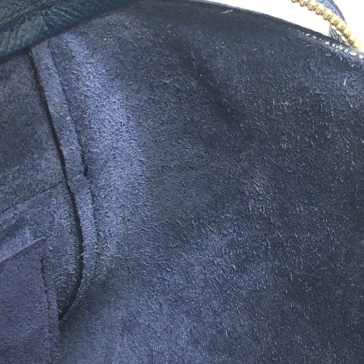 Céline Belt, Navy, Leather, handbag