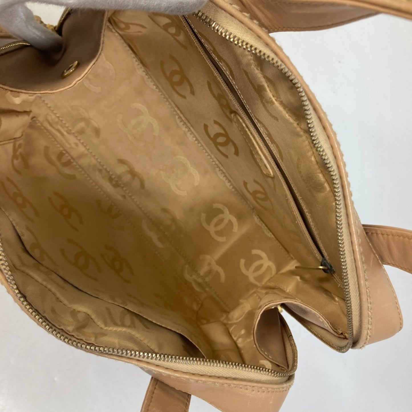 Chanel Wild stitch, Brown, Leather, handbag