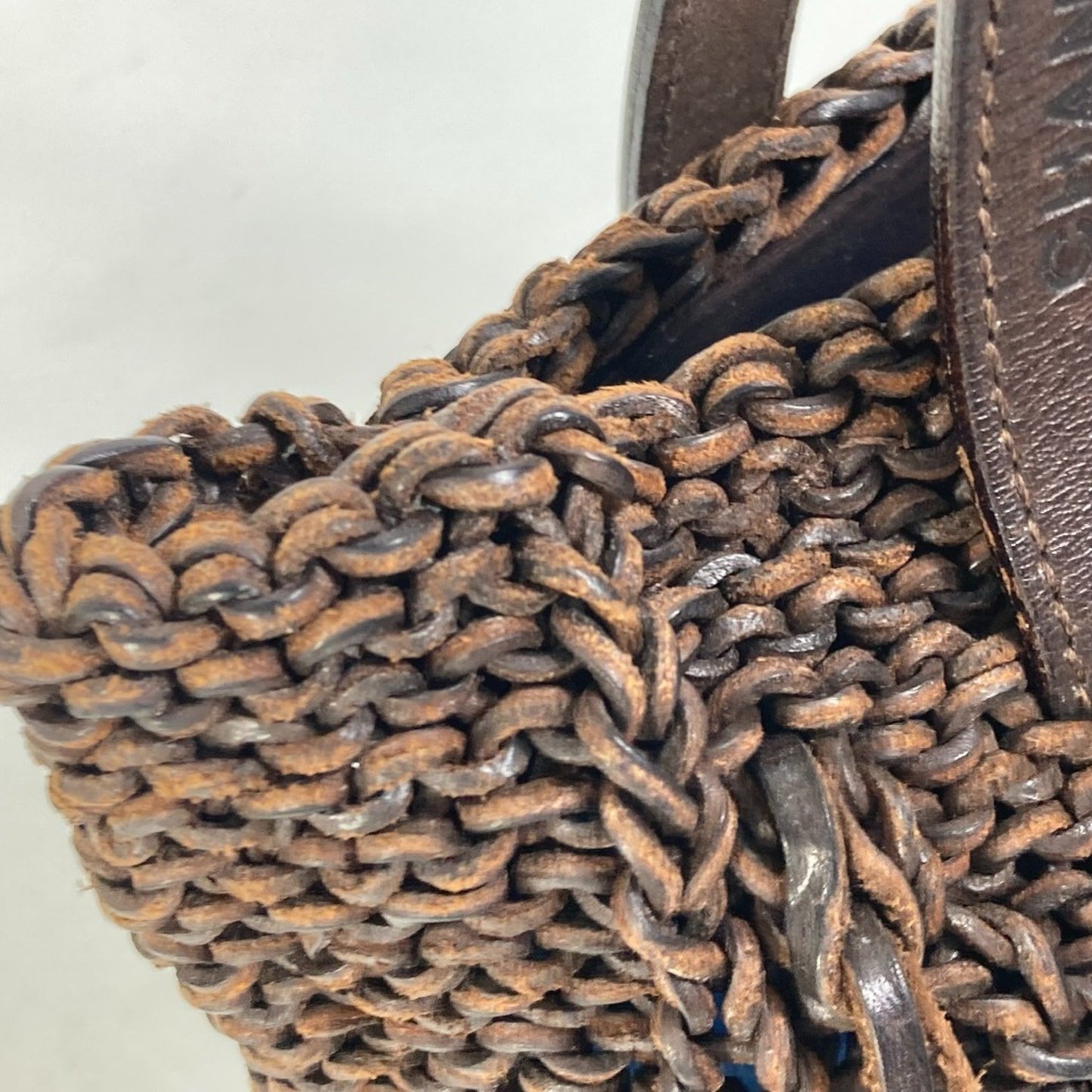 Chanel Cabas, Brown, Leather, handbag