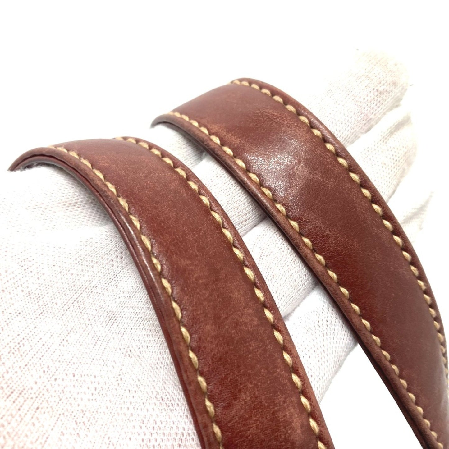 Chanel Wild stitch, Brown, Leather, handbag
