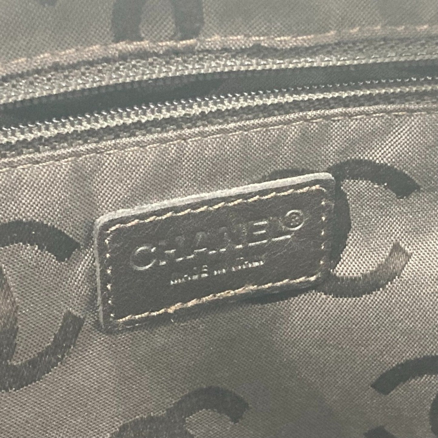 Chanel Wild stitch, Brown, Leather, handbag