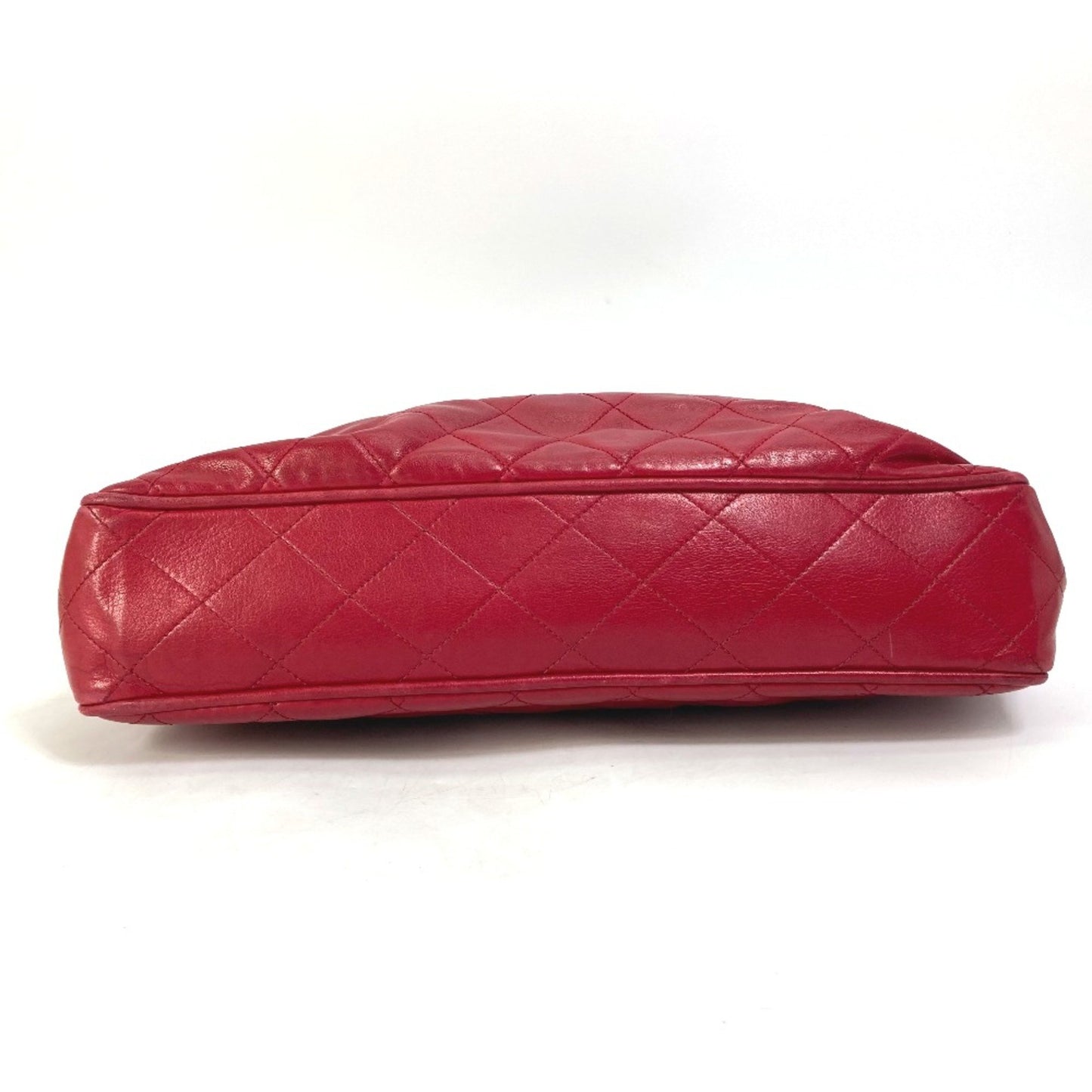 Chanel Shopping, Red, Leather, tote