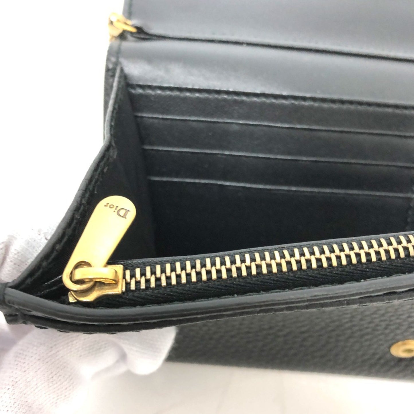 Dior J'Adior, Black, Leather, shoulder