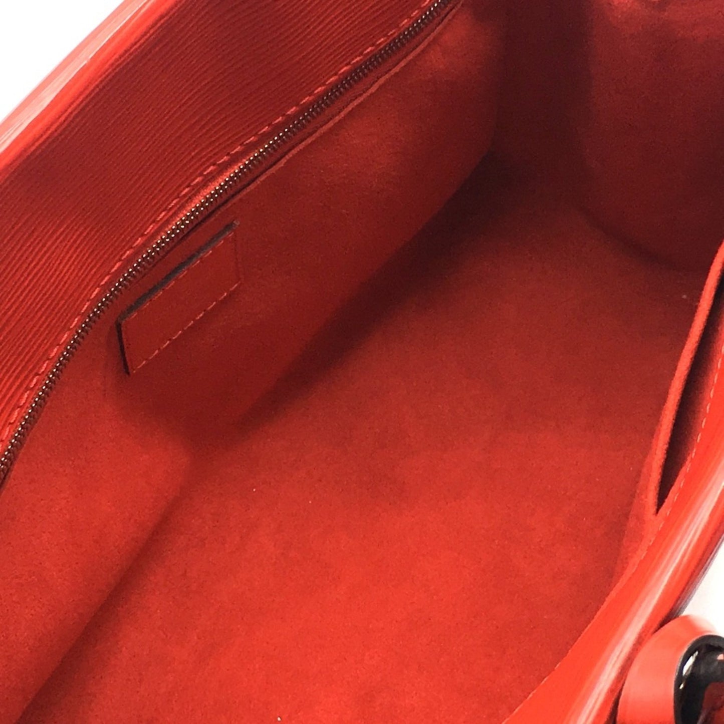 Louis Vuitton Marly, Red, Leather, handbag