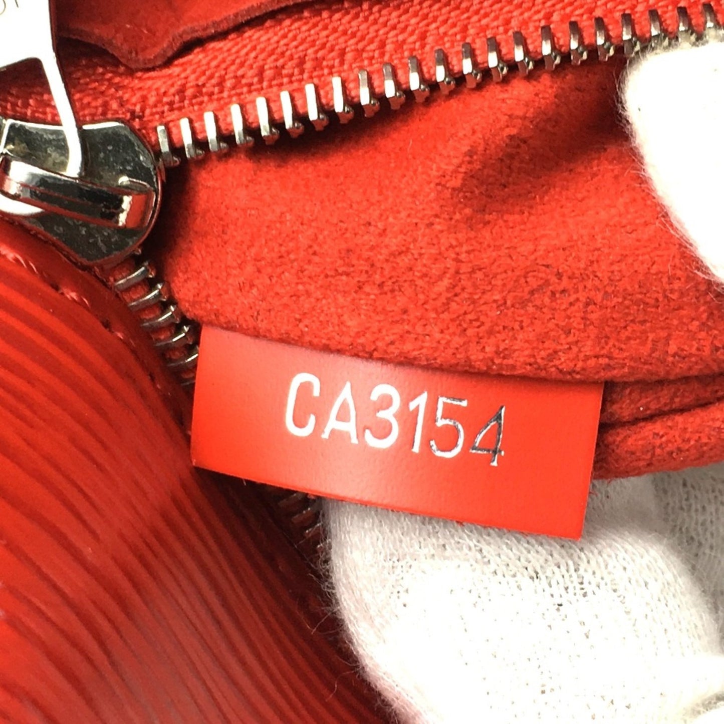 Louis Vuitton Marly, Red, Leather, handbag