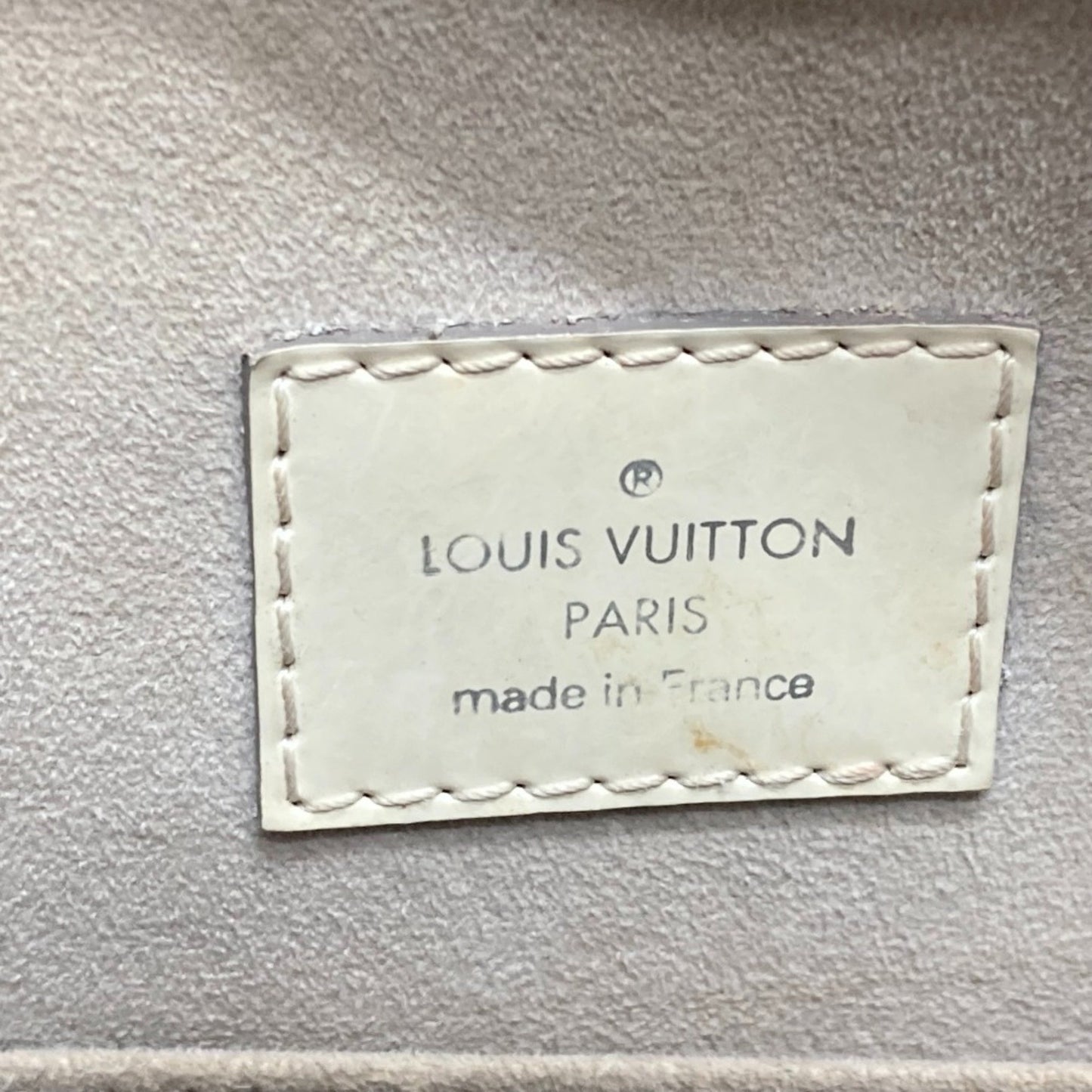 Louis Vuitton Jasmin, White, Leather, handbag
