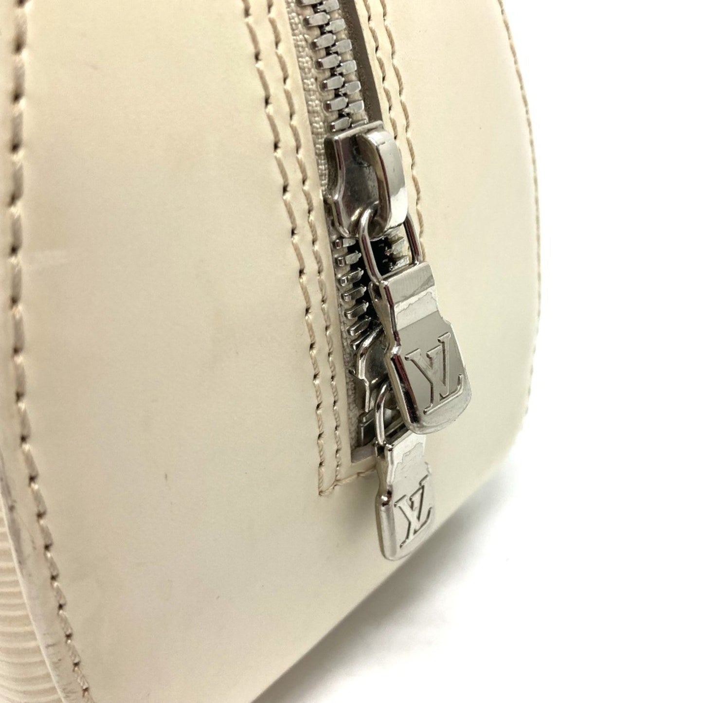 Louis Vuitton Jasmin, White, Leather, handbag