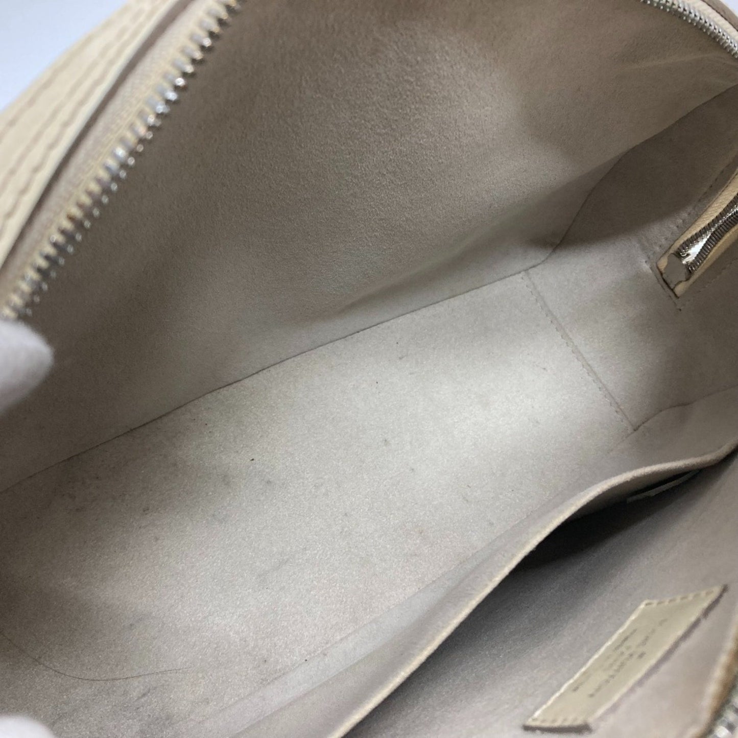 Louis Vuitton Jasmin, White, Leather, handbag